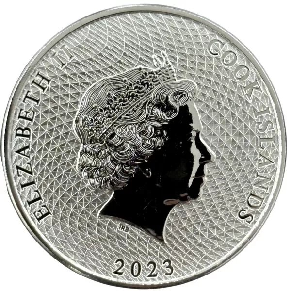 2023 1 oz Cook Islands Bounty Silver Coin