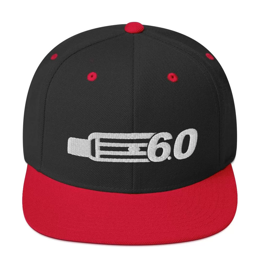 6.0 Power Stroke Snapback Hat