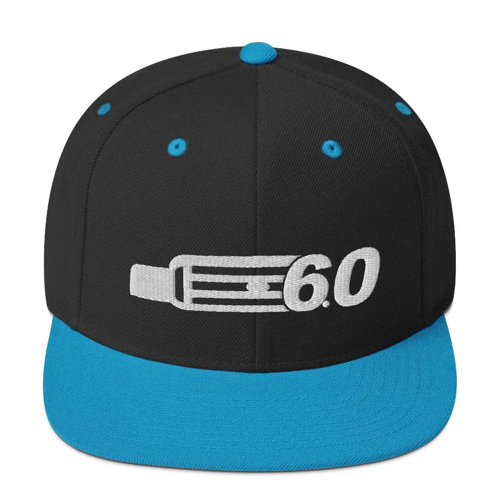 6.0 Power Stroke Snapback Hat