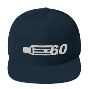 6.0 Power Stroke Snapback Hat