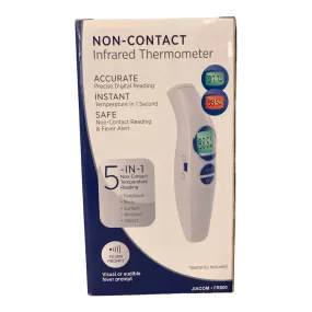 Advantus Non-Contact 5-In-1 Instant Infrared Thermometer With Fever Alert