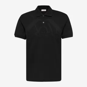 Alexander McQueen Embroidered Chest Polo Shirt