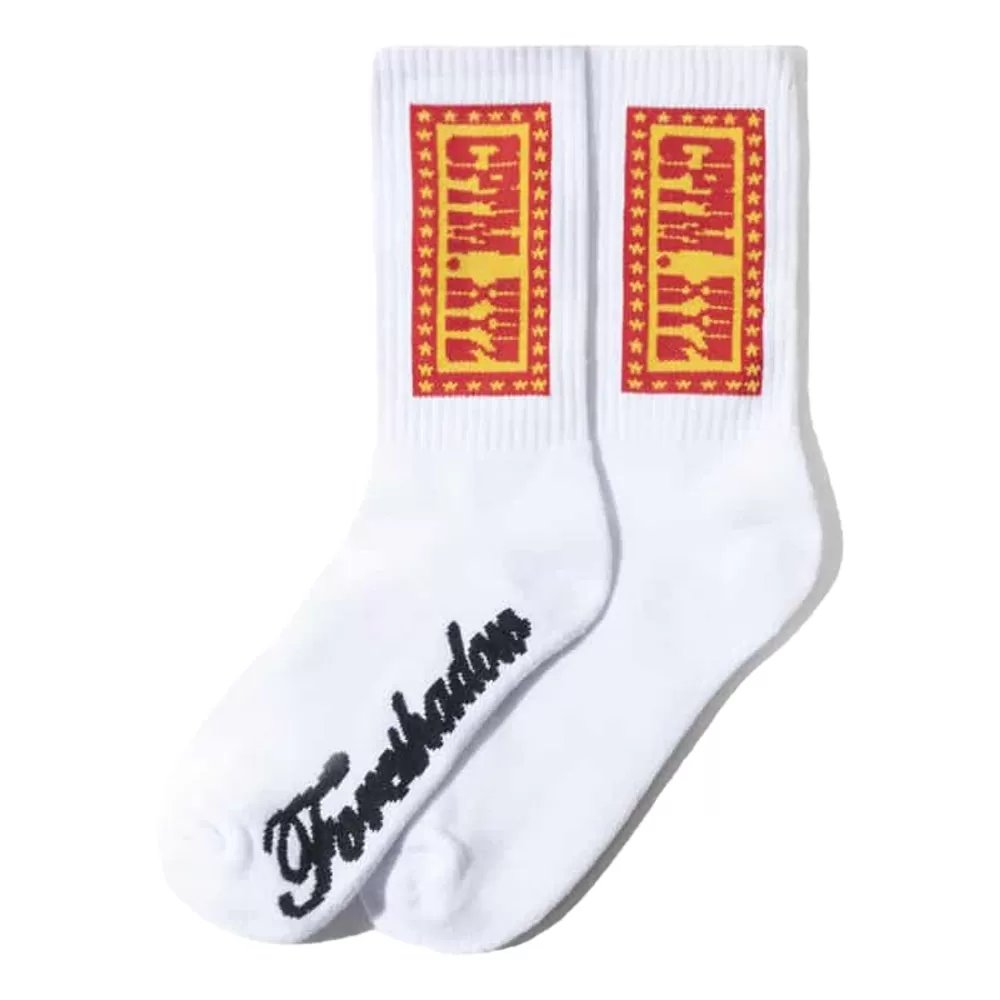 ANTISOCIALSOCIALCLUB CPFM X ASSC WHITE SOCKS-WHITE