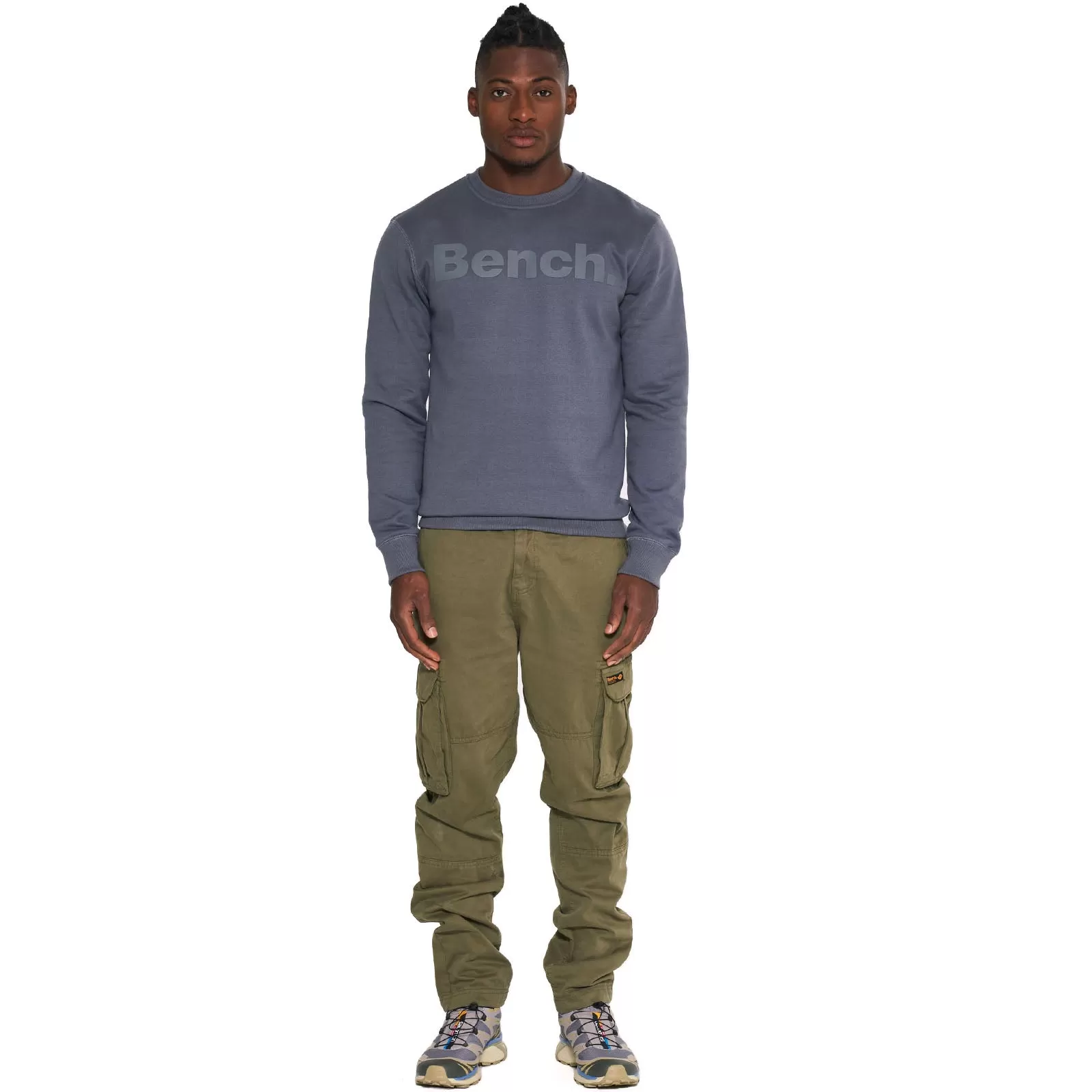 Bench Mens Lalond Crew Neck Sweatshirt