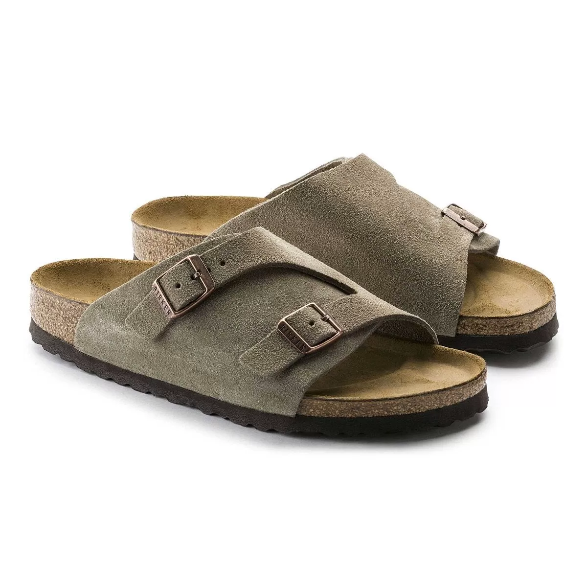 Birkenstock Men's Zurich Taupe Suede