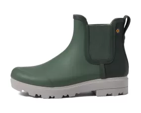 Bogs- Women's Holly Chelsea Green Rain Boots 72781337