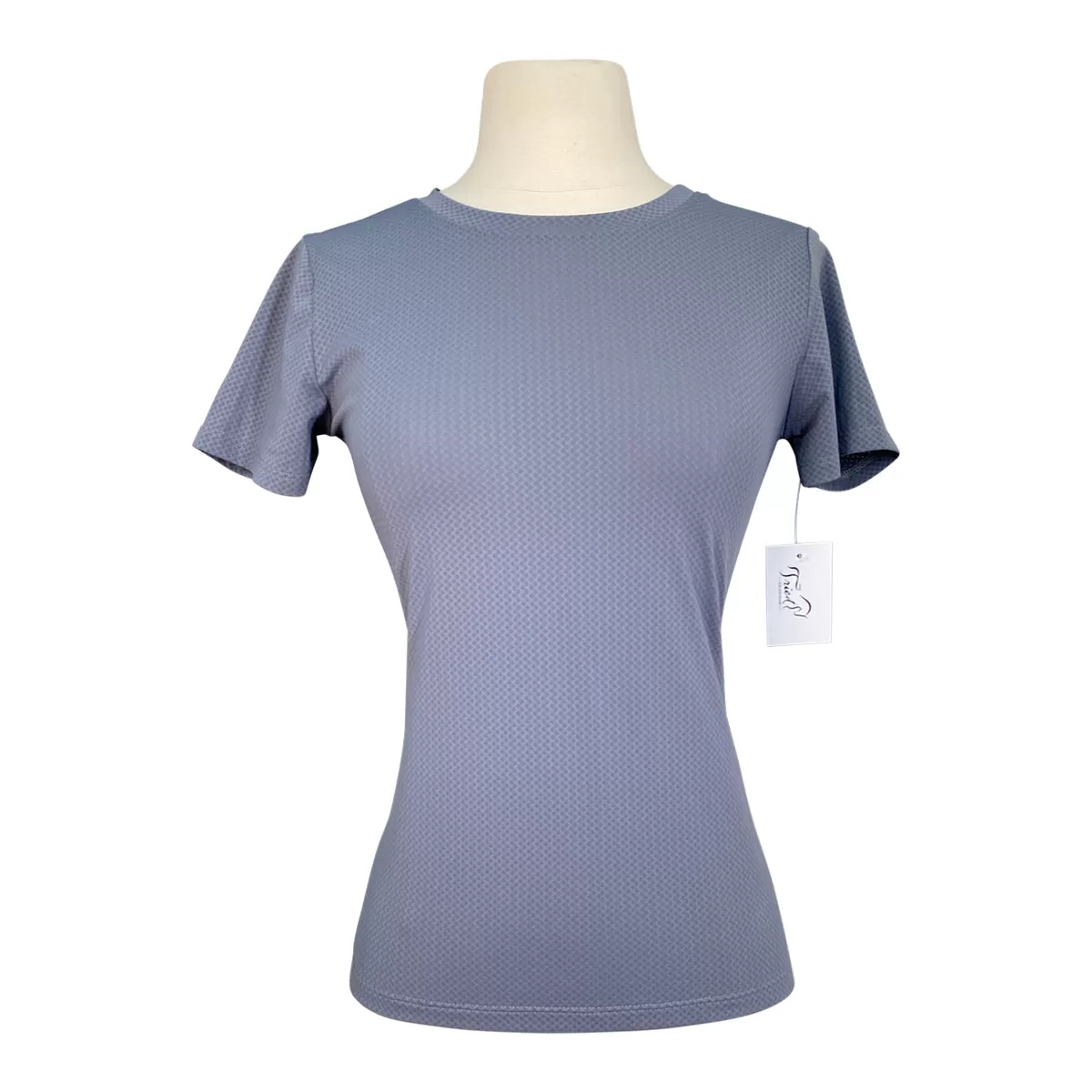 Botori 'Diamond' Tech Tee in Slate - Women's XS