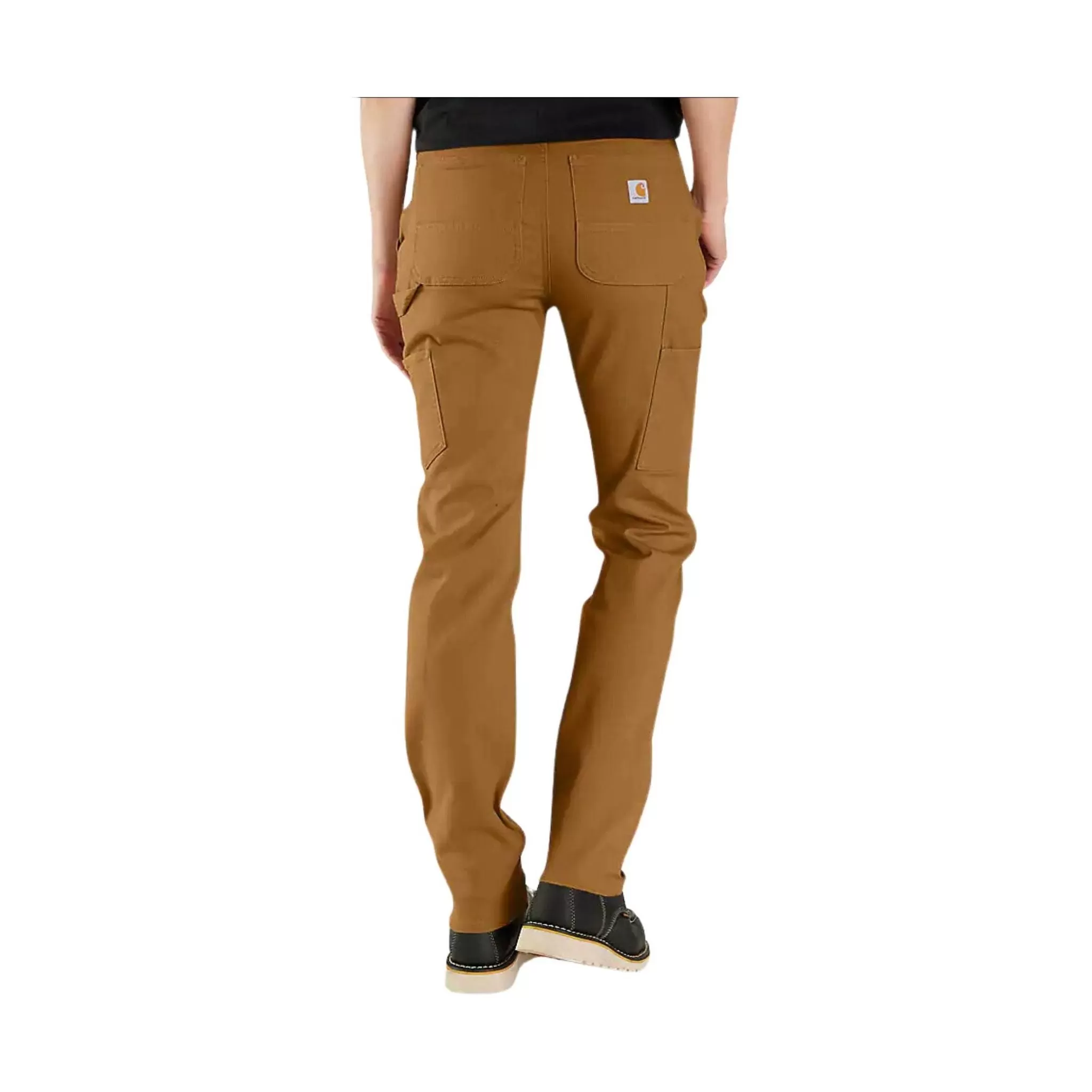 Carhartt Women's Rugged Relaxed Fit Canvas Work Pant - Carhartt Brown