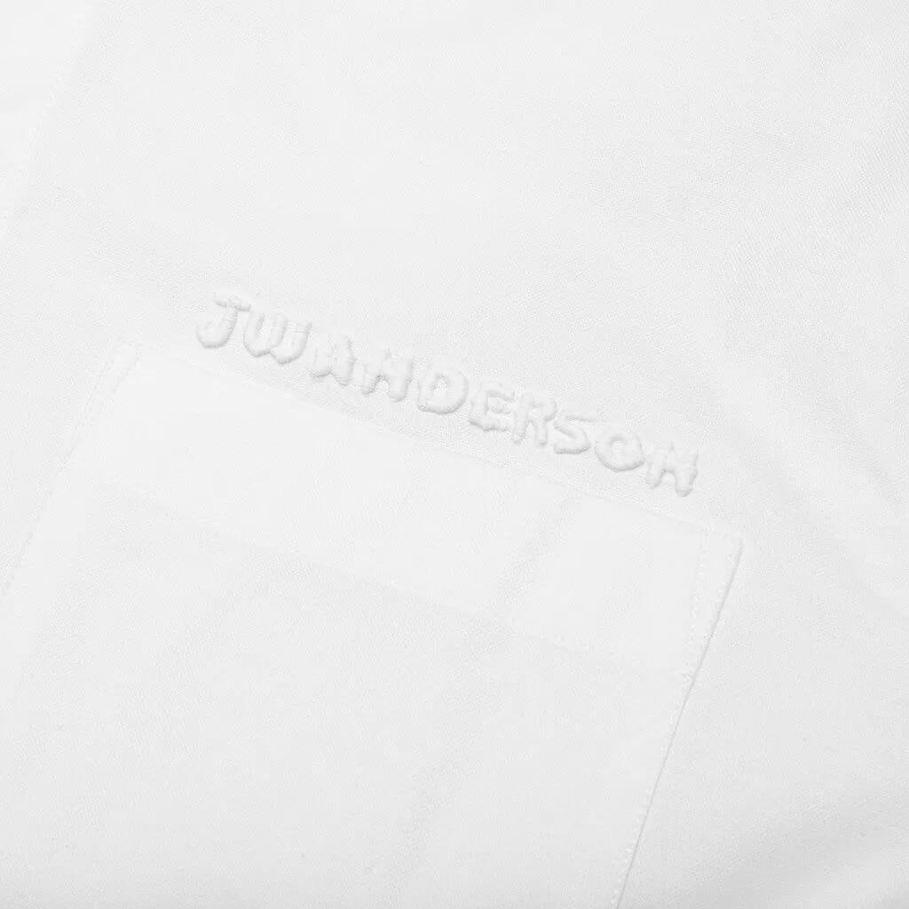 Classic Fit Logo Pocket Shirt - White