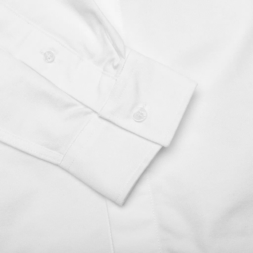 Classic Fit Logo Pocket Shirt - White