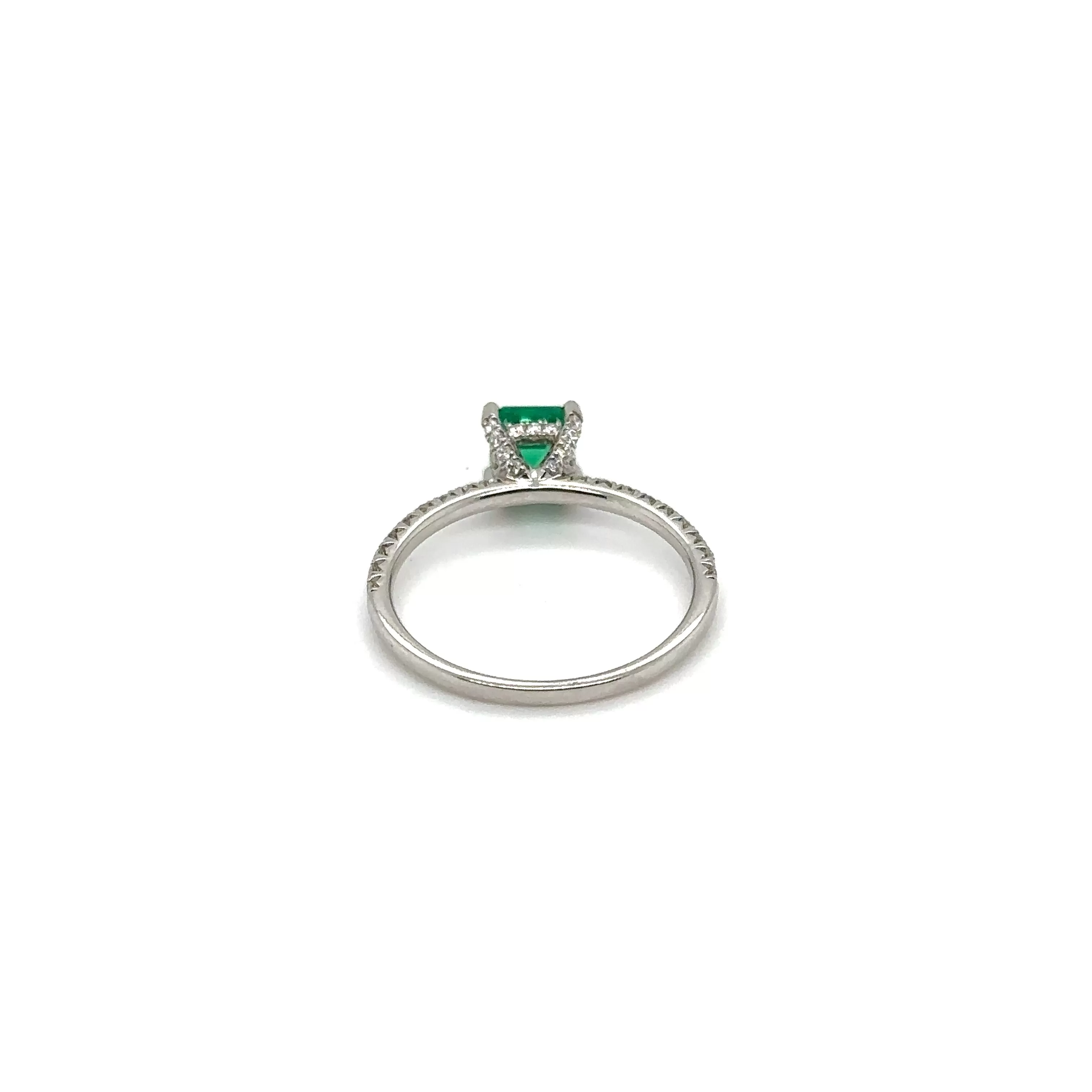 Colombian Emerald & Diamond Ring