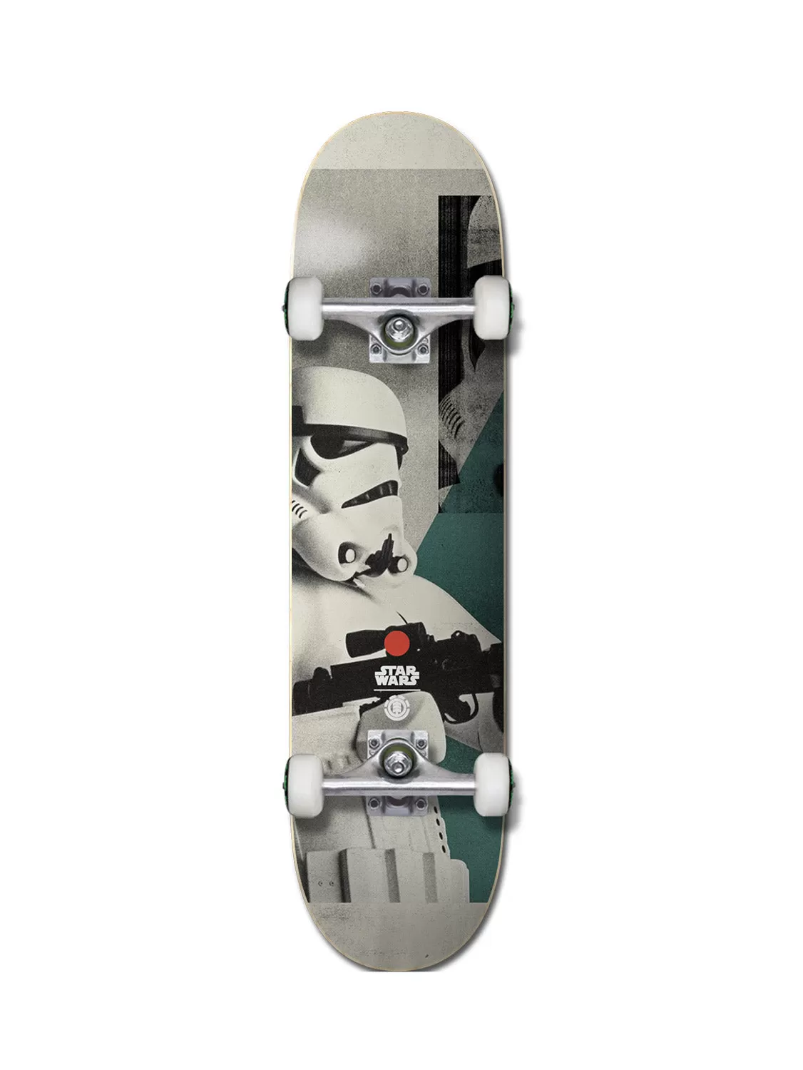 Element Star Wars Storm Trooper 8.25 Complete Skateboard