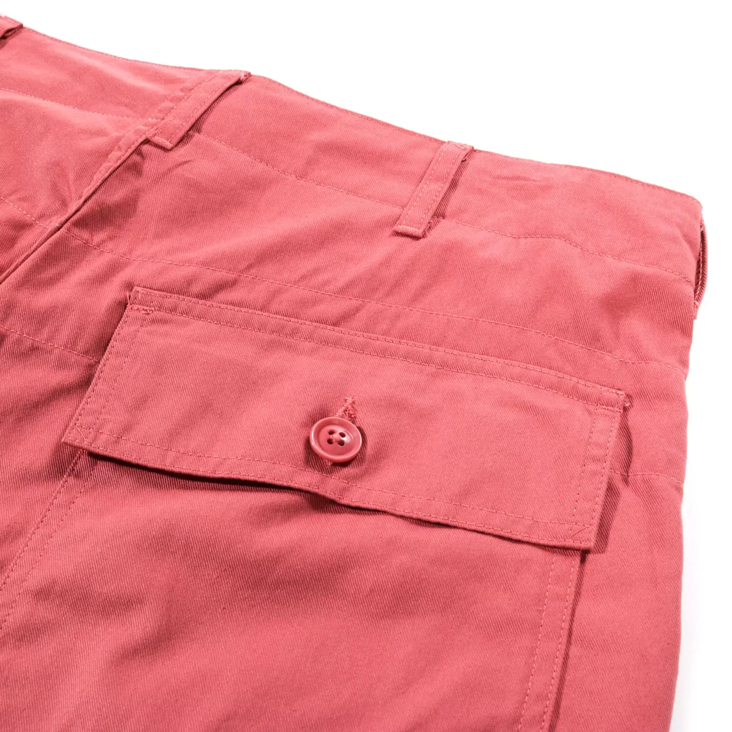 ENGINEERED GARMENTS FATIGUE PANT PINK 6.5OZ FLAT TWILL