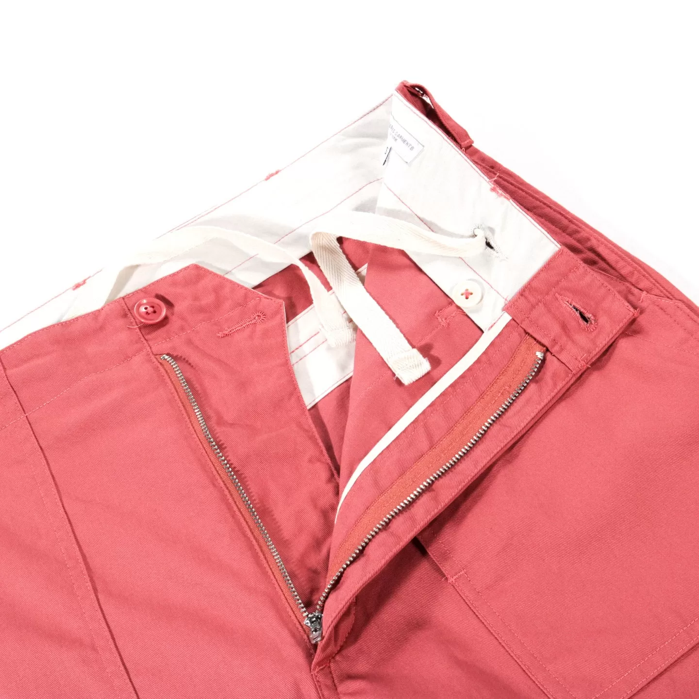 ENGINEERED GARMENTS FATIGUE PANT PINK 6.5OZ FLAT TWILL