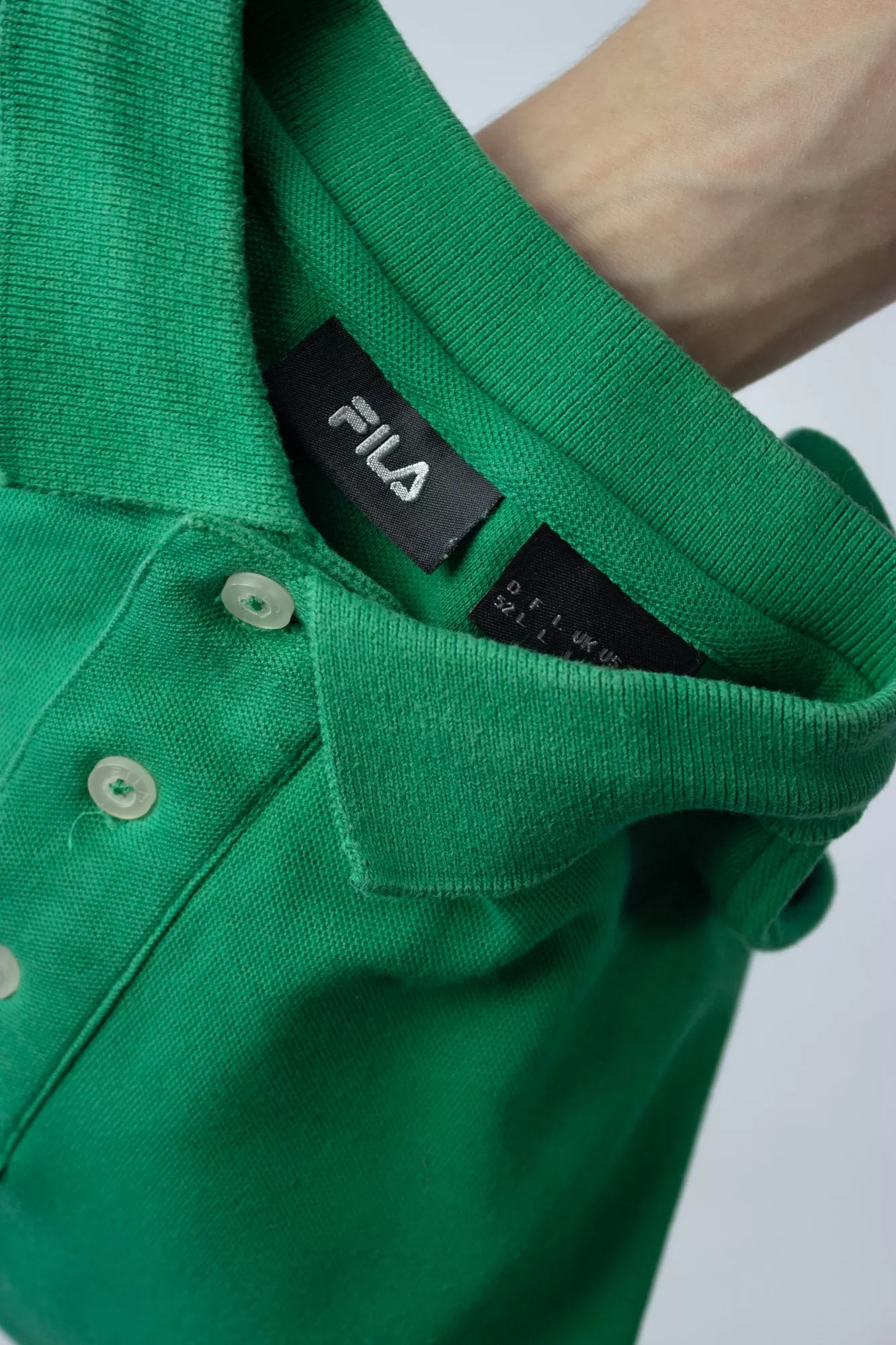 FILA Polo T-Shirt Green (L)