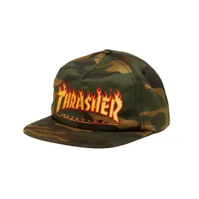 Flame Snapback (Camo)