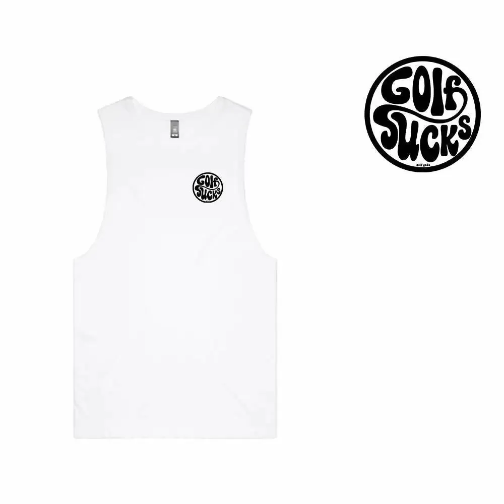 Golf Sucks Retro Tank