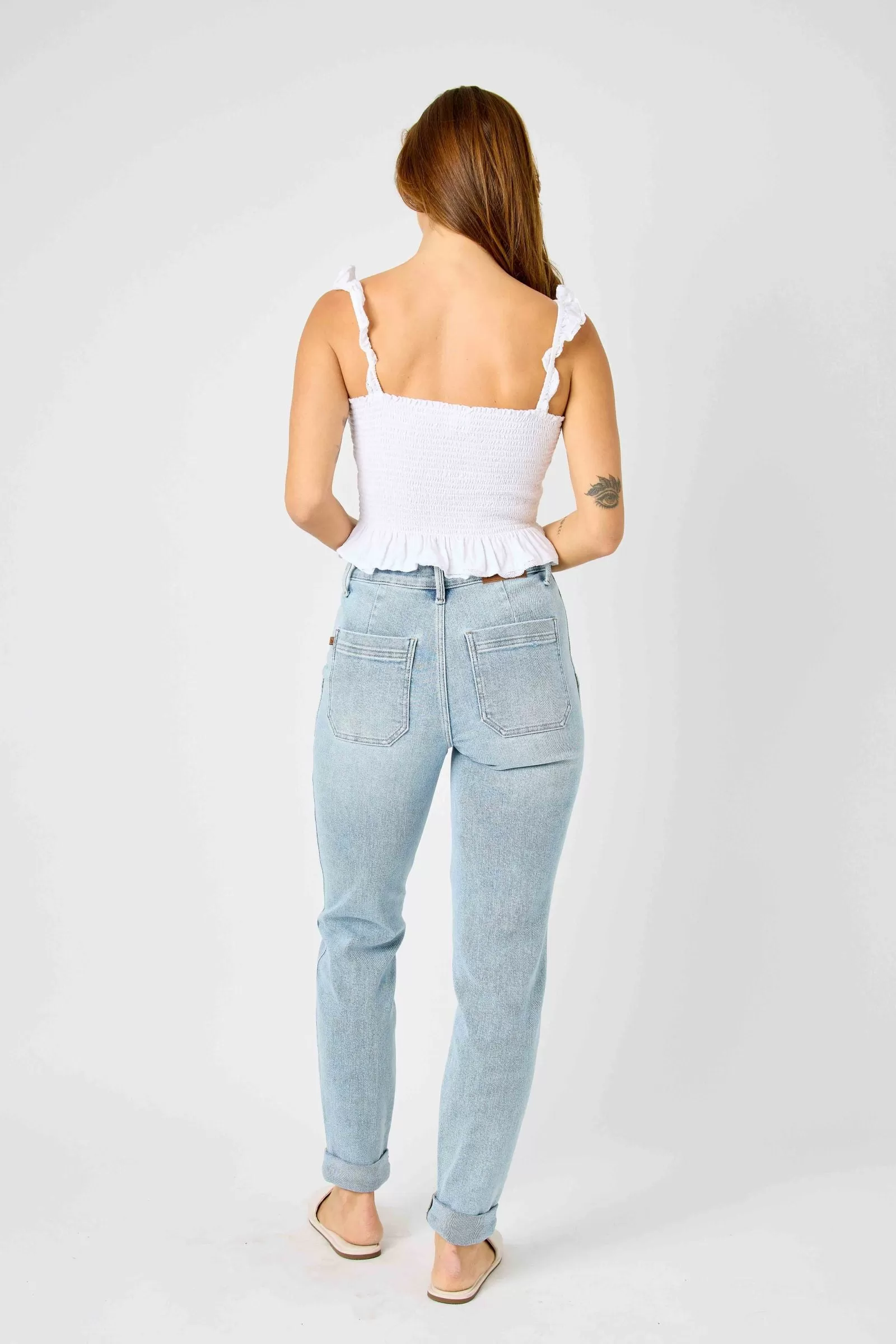 Judy Blue HIGH WAIST VINTAGE DOUBLE CUFF JOGGER