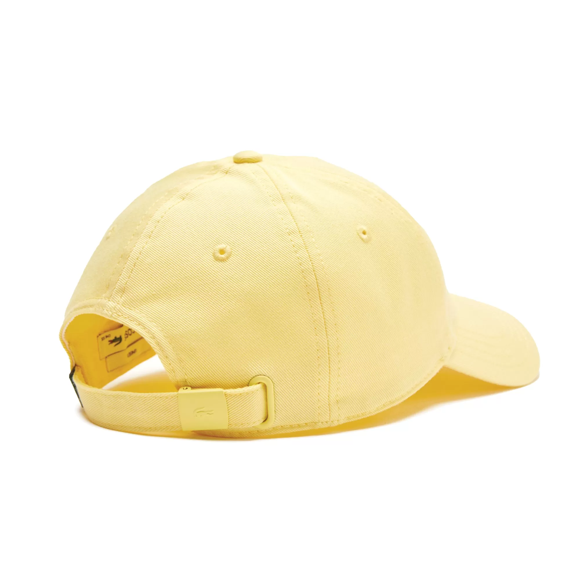 Lacoste RK9871 Large Croc Cap - Yellow