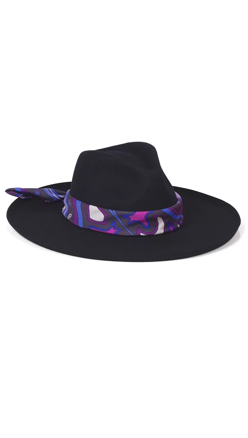 Melodic Fedora - Black