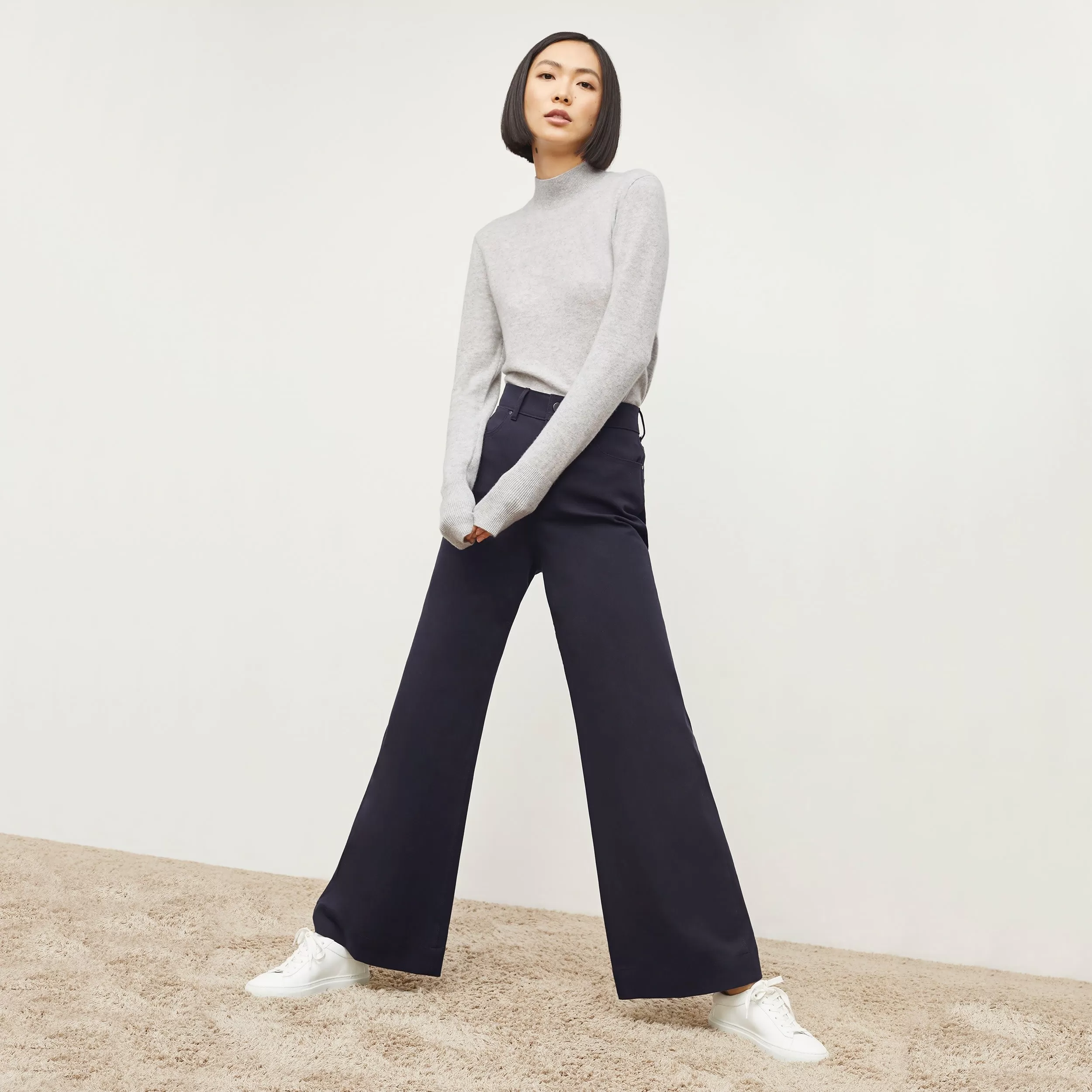 Milo Wide-Leg Jean - Eco Better Than Denim :: Ink