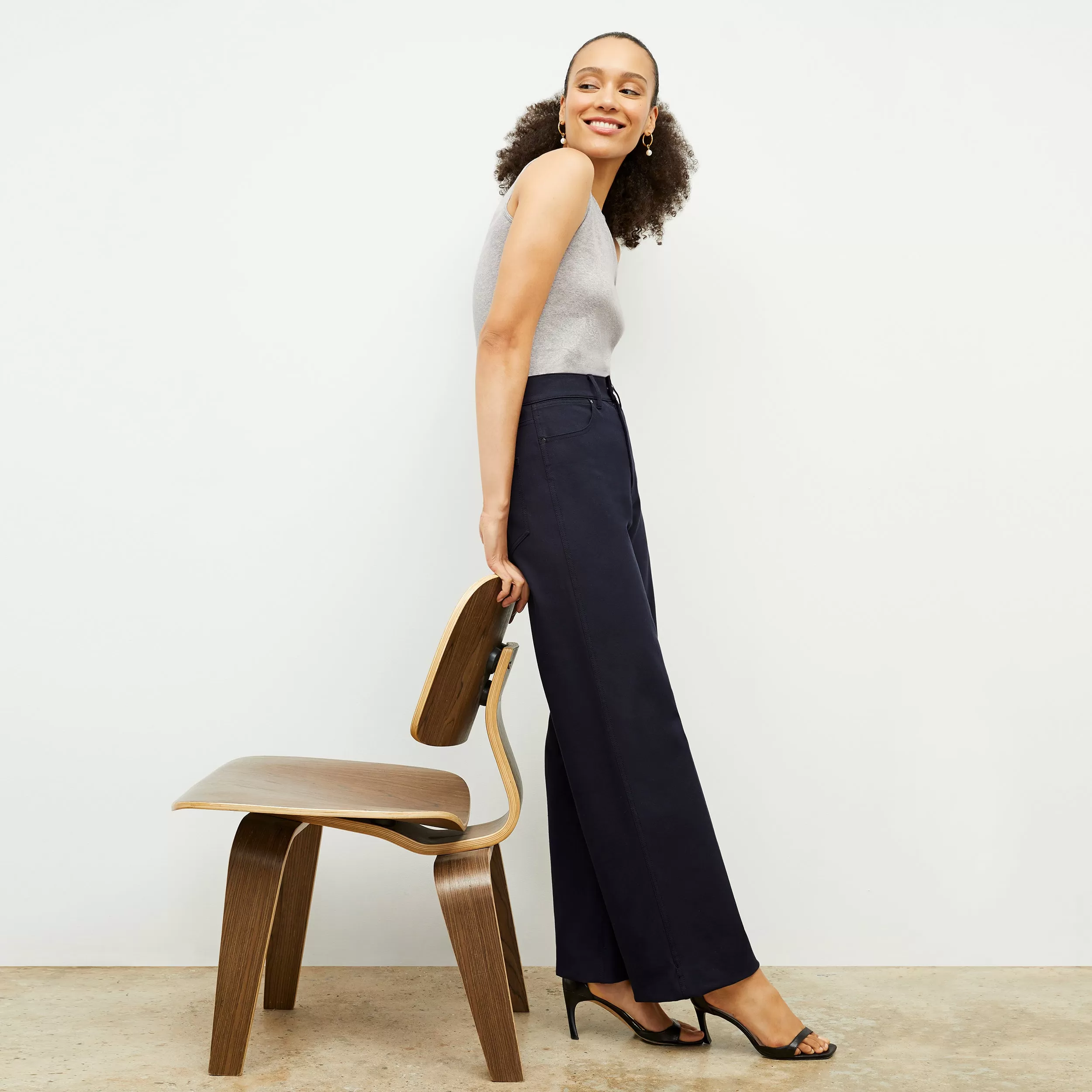 Milo Wide-Leg Jean - Eco Better Than Denim :: Ink