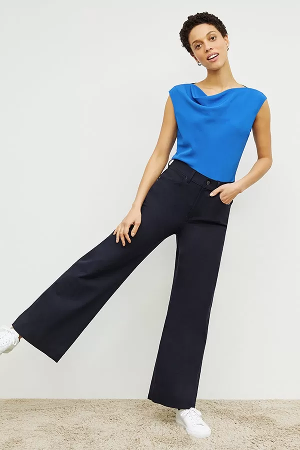 Milo Wide-Leg Jean - Eco Better Than Denim :: Ink