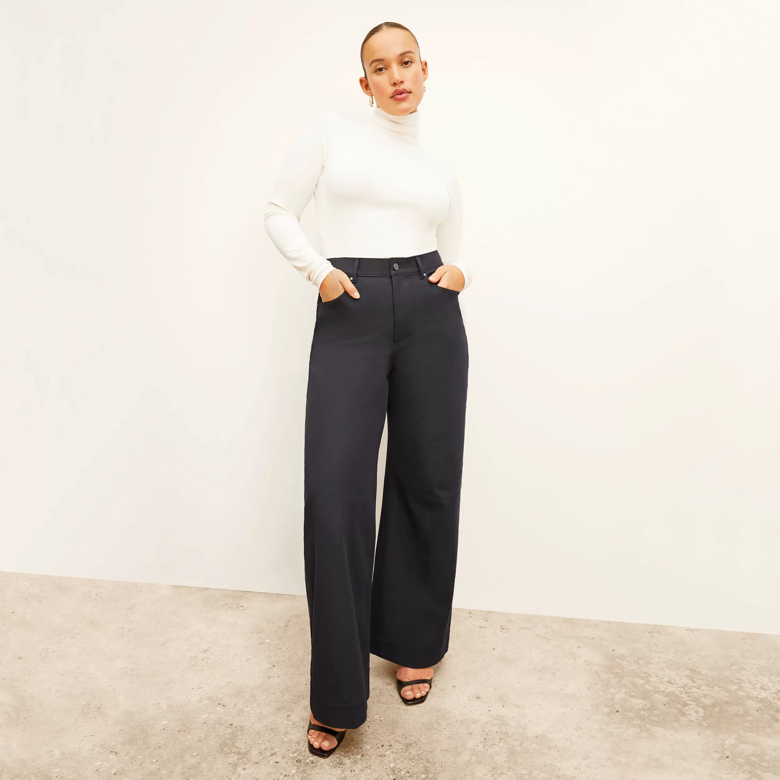 Milo Wide-Leg Jean - Eco Better Than Denim :: Ink