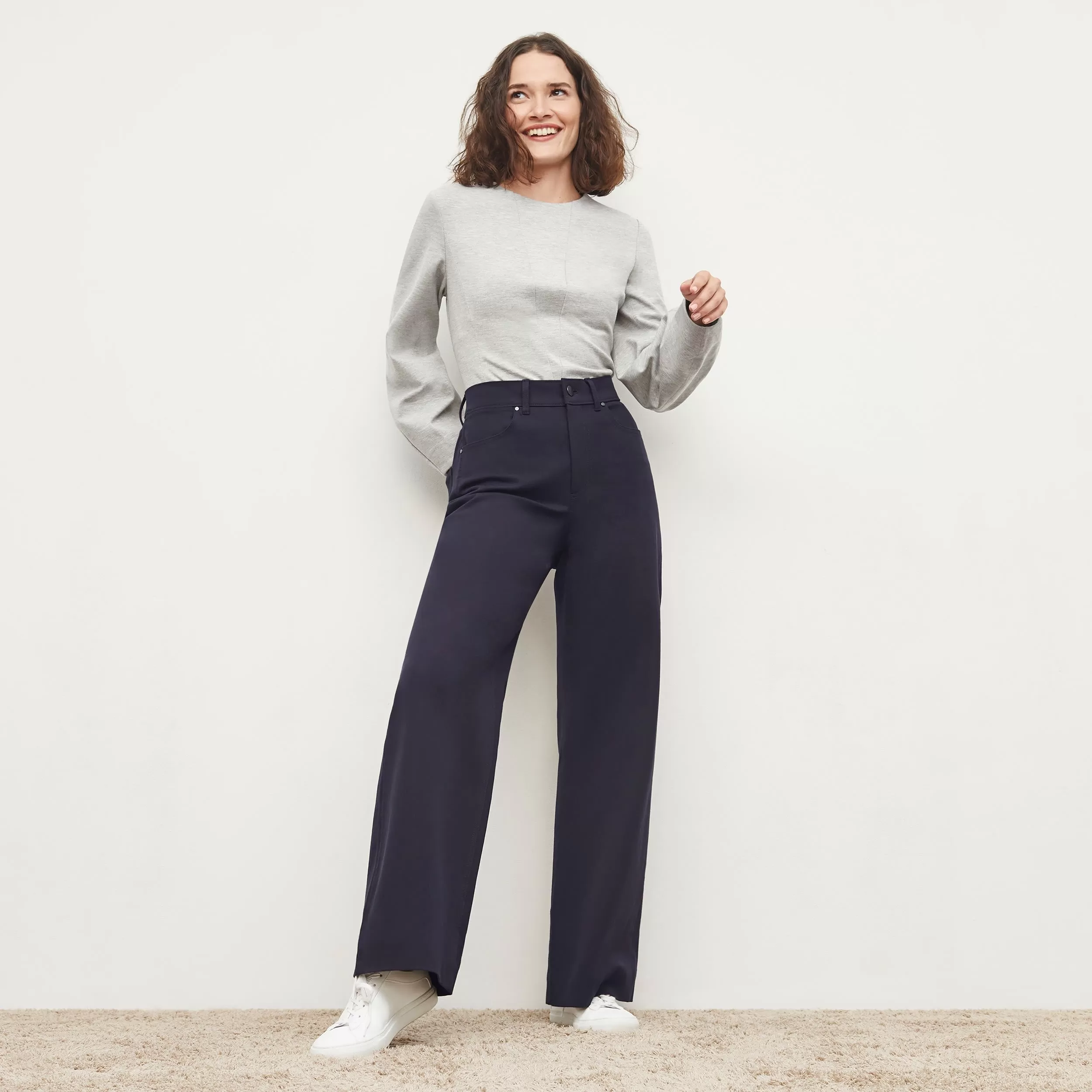 Milo Wide-Leg Jean - Eco Better Than Denim :: Ink