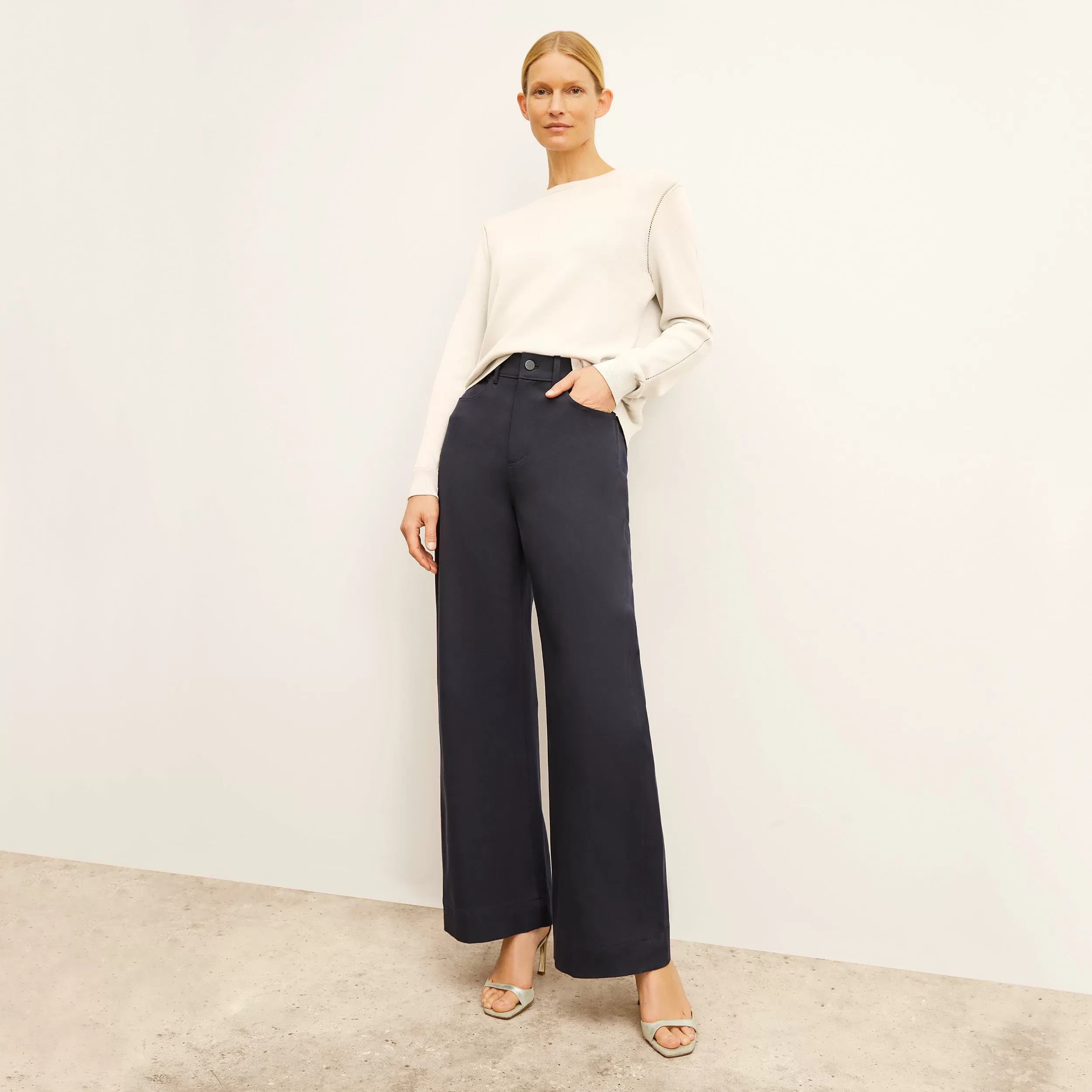 Milo Wide-Leg Jean - Eco Better Than Denim :: Ink