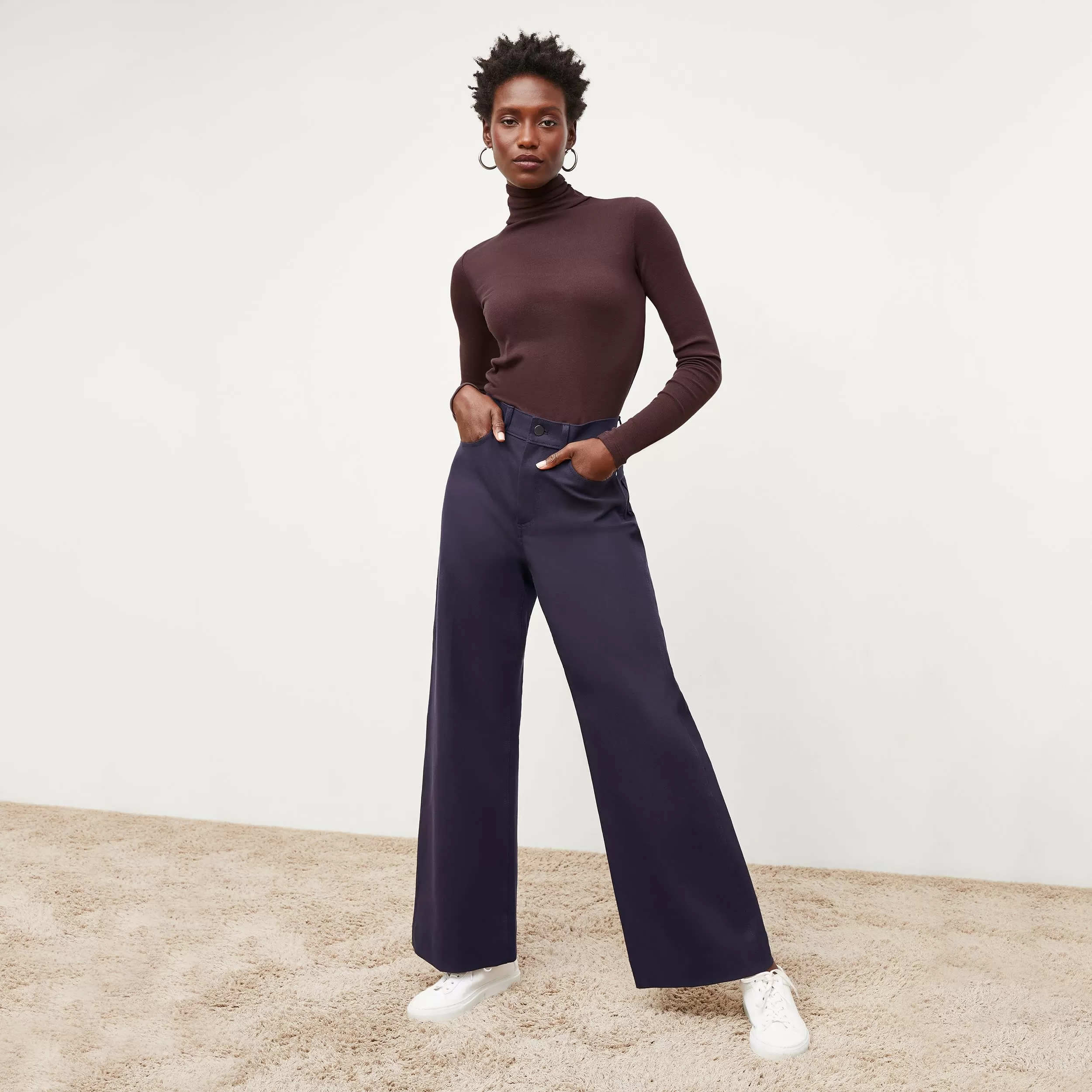 Milo Wide-Leg Jean - Eco Better Than Denim :: Ink