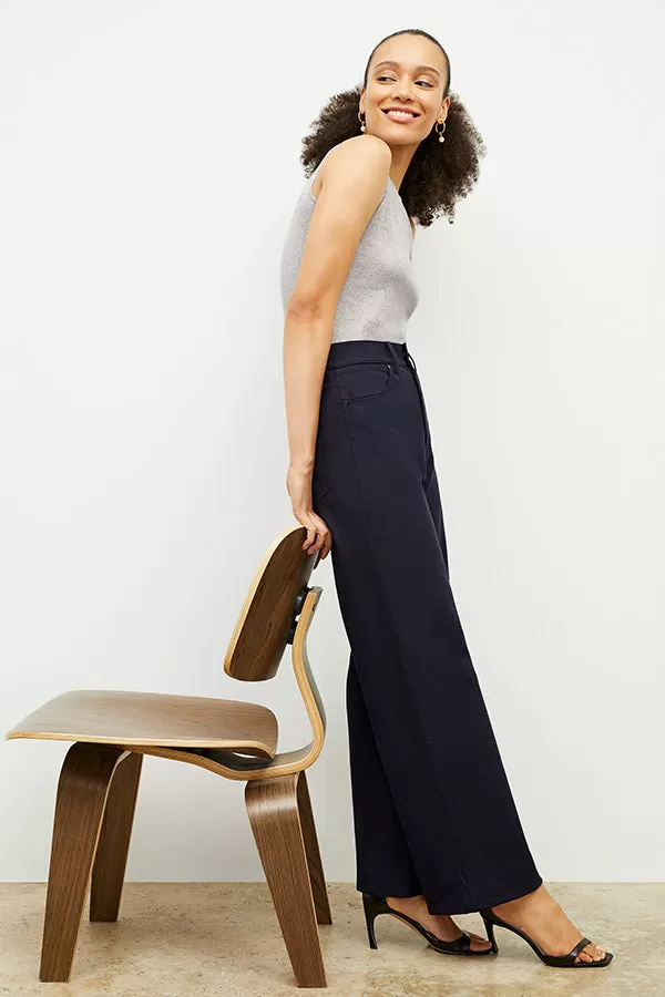 Milo Wide-Leg Jean - Eco Better Than Denim :: Ink