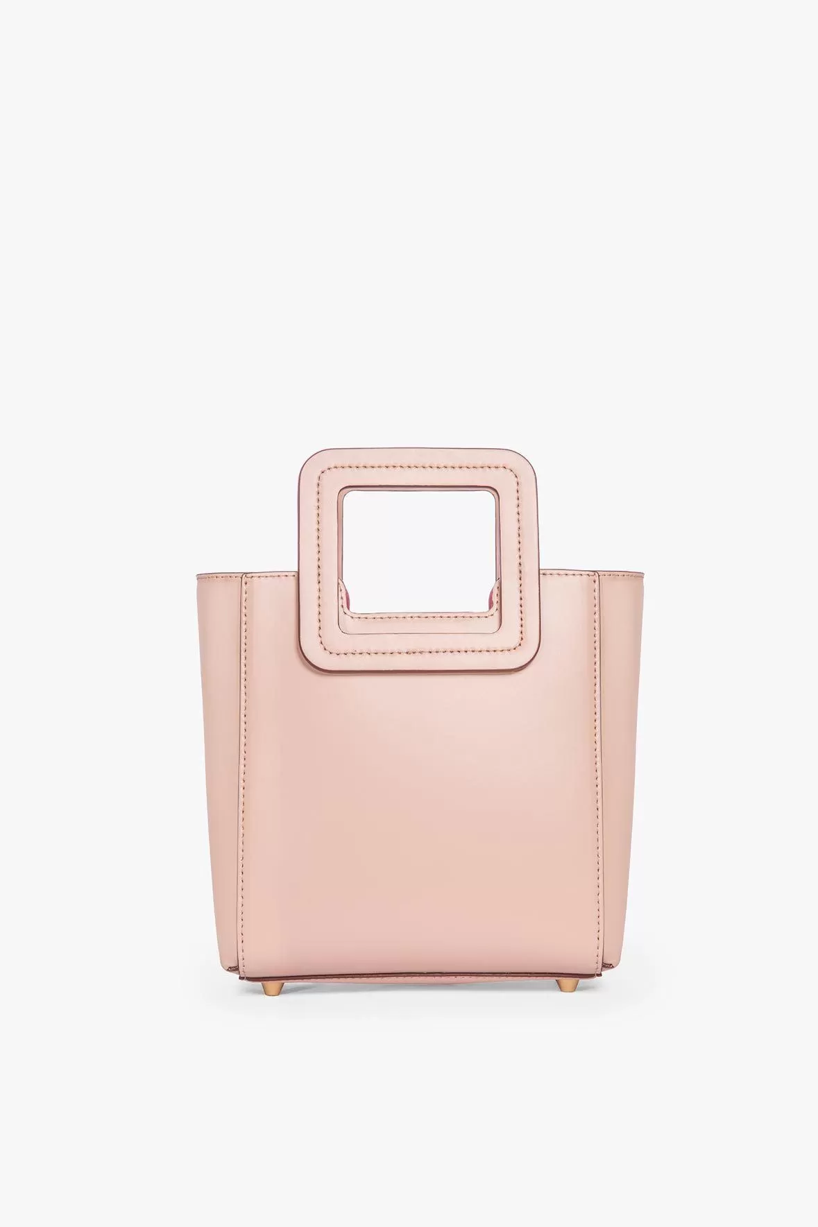 MINI SHIRLEY LEATHER BAG | BLUSH