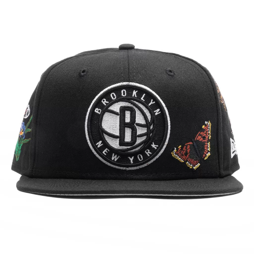 New Era x NBA x FELT 59FIFTY Fitted - Brooklyn Nets