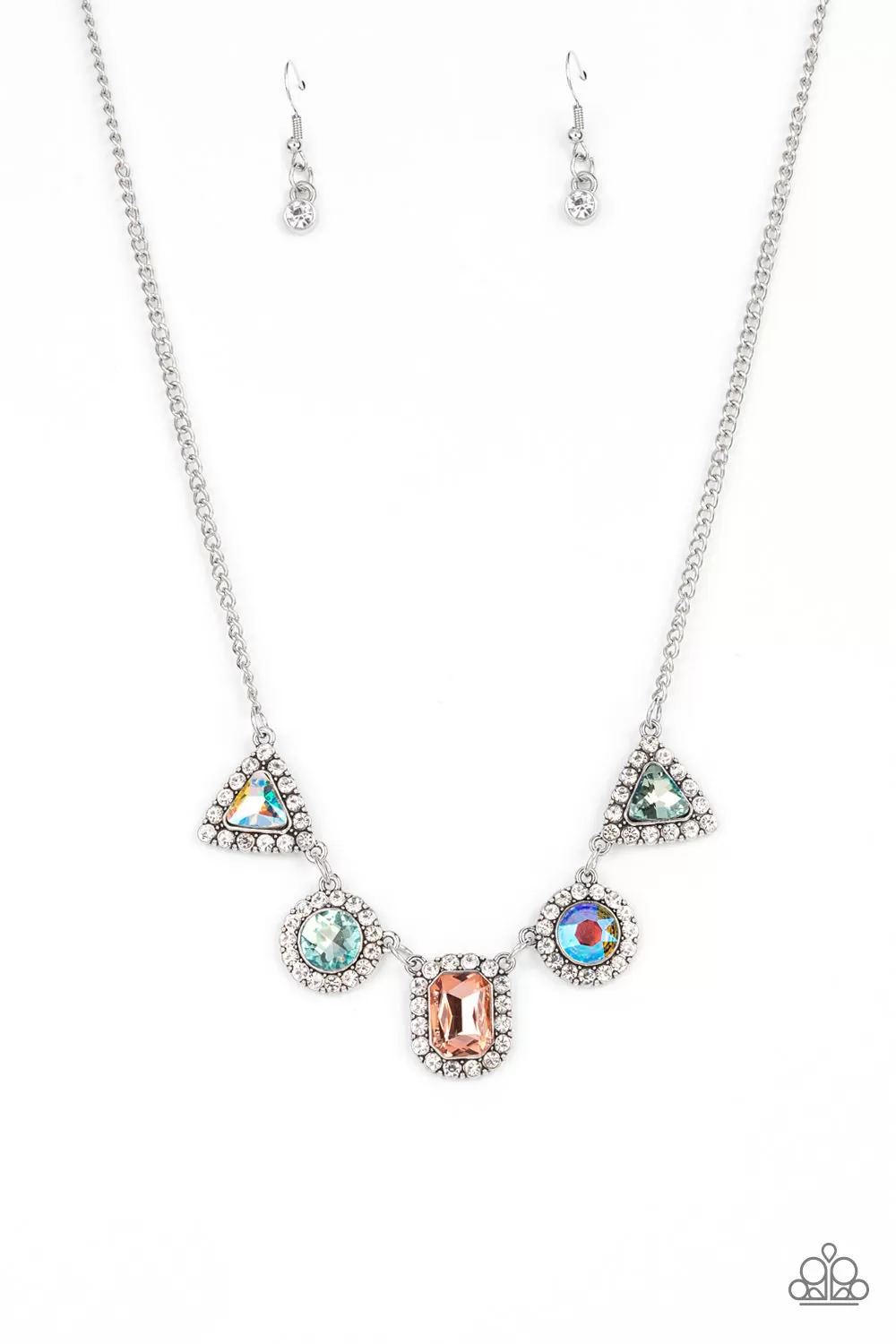 Paparazzi Accessories - Posh Party Avenue #N781 Peg - Multi Necklace