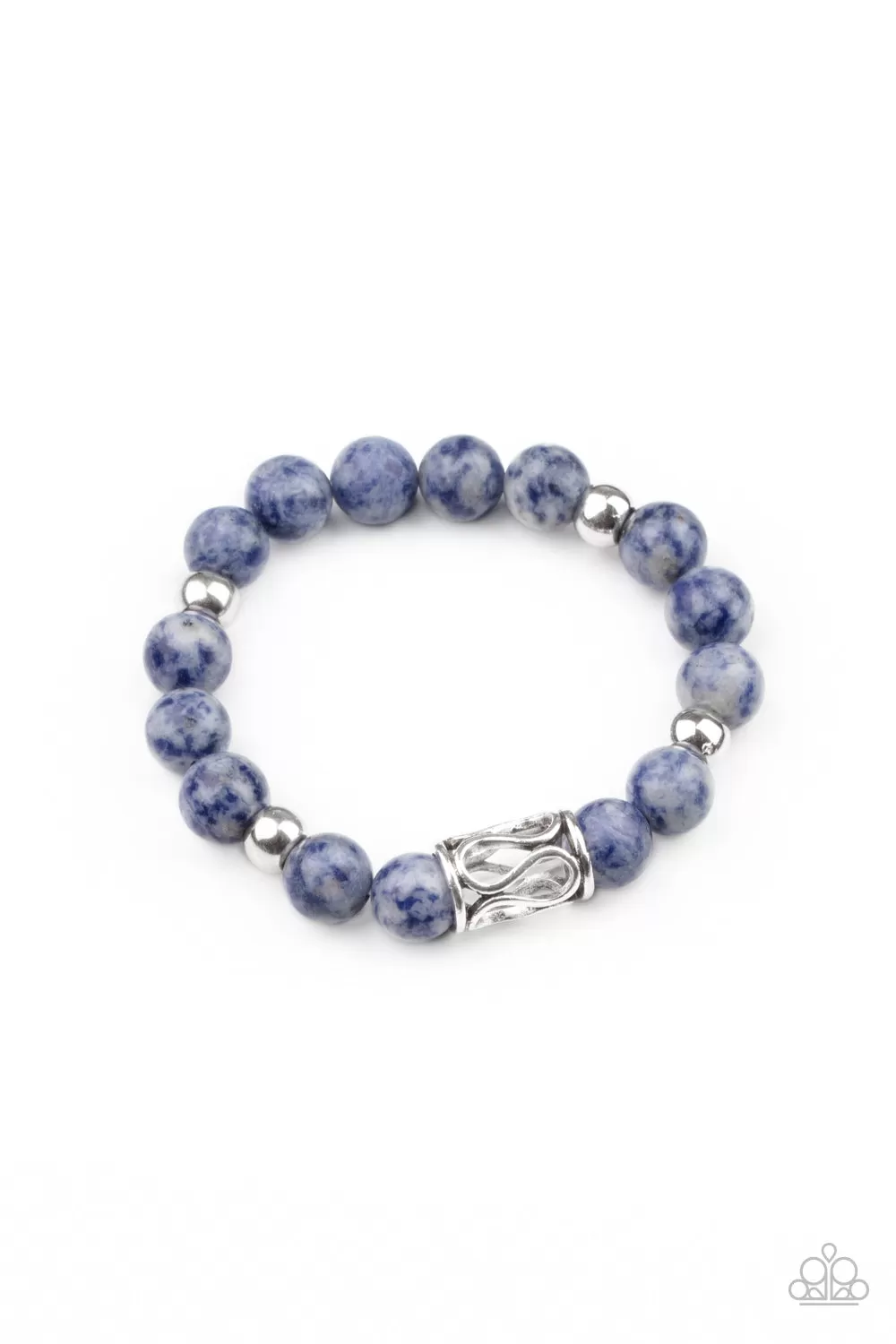 Paparazzi Bracelet ~ Soothes The Soul - Blue Urban Bracelet