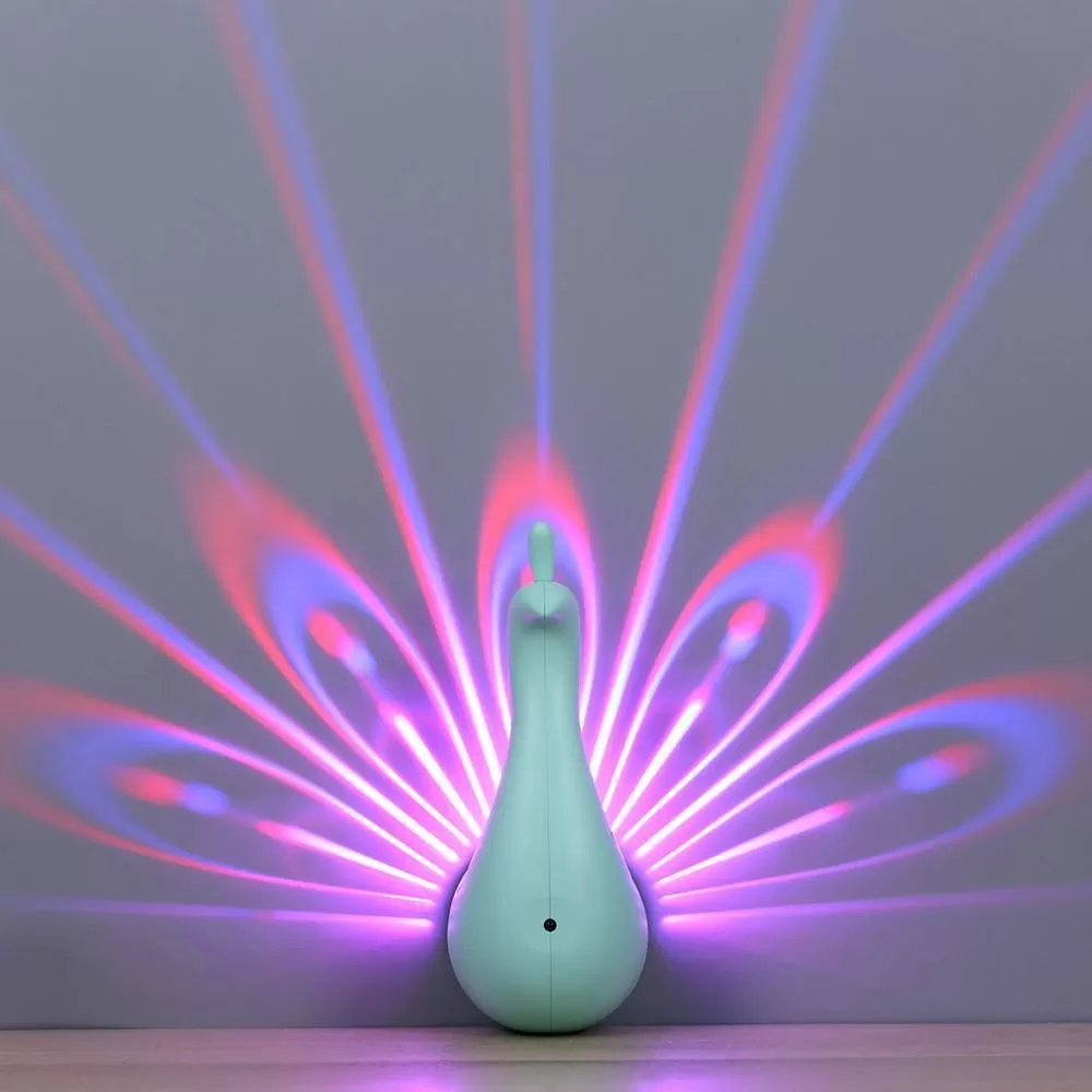 Peacock Projection Lamp