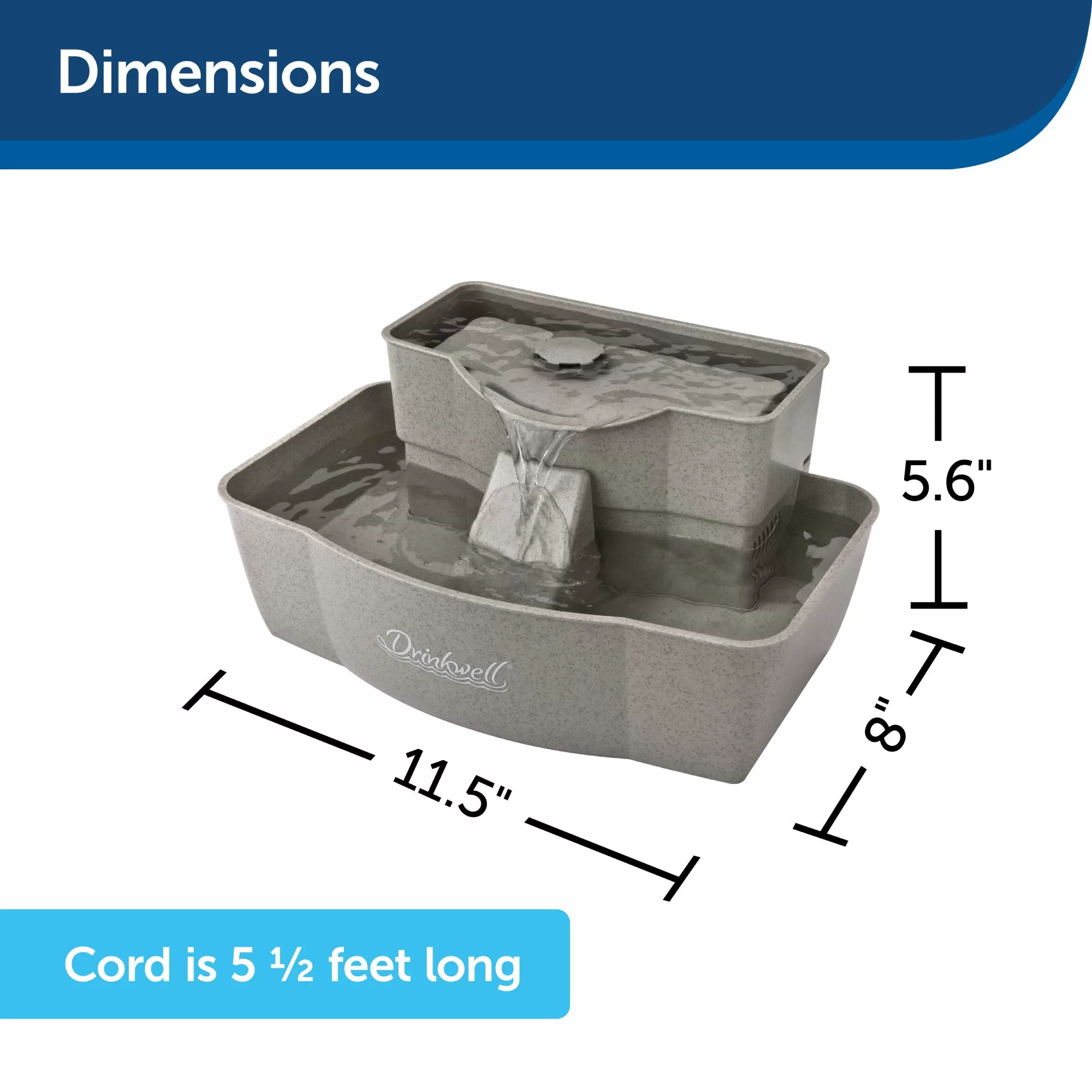 PetSafe Drinkwell Multi-Tier Pet Fountain