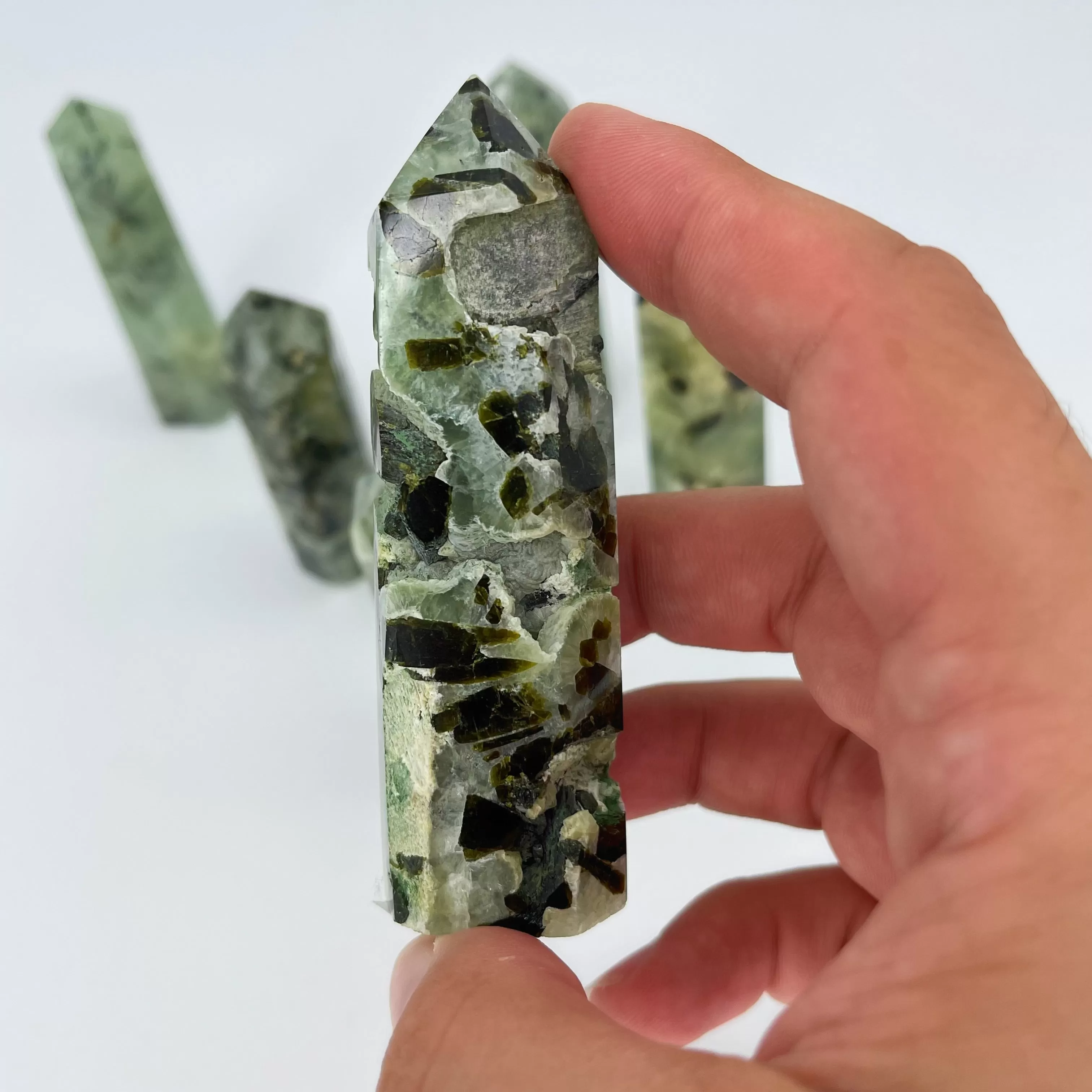 Prehnite Epidote Towers