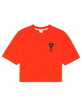 Puma X Ami Graphic Tee Orange.Com