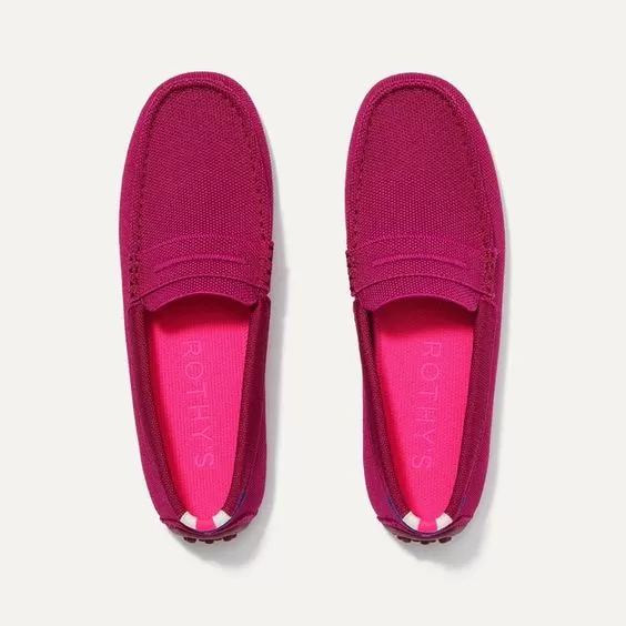 Rothy's -  Women's - The Driver Loafers - Pink