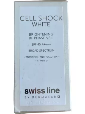 Swissline Brightening Bi-Phase Veil SPF 45 PA    Skincare 45ml