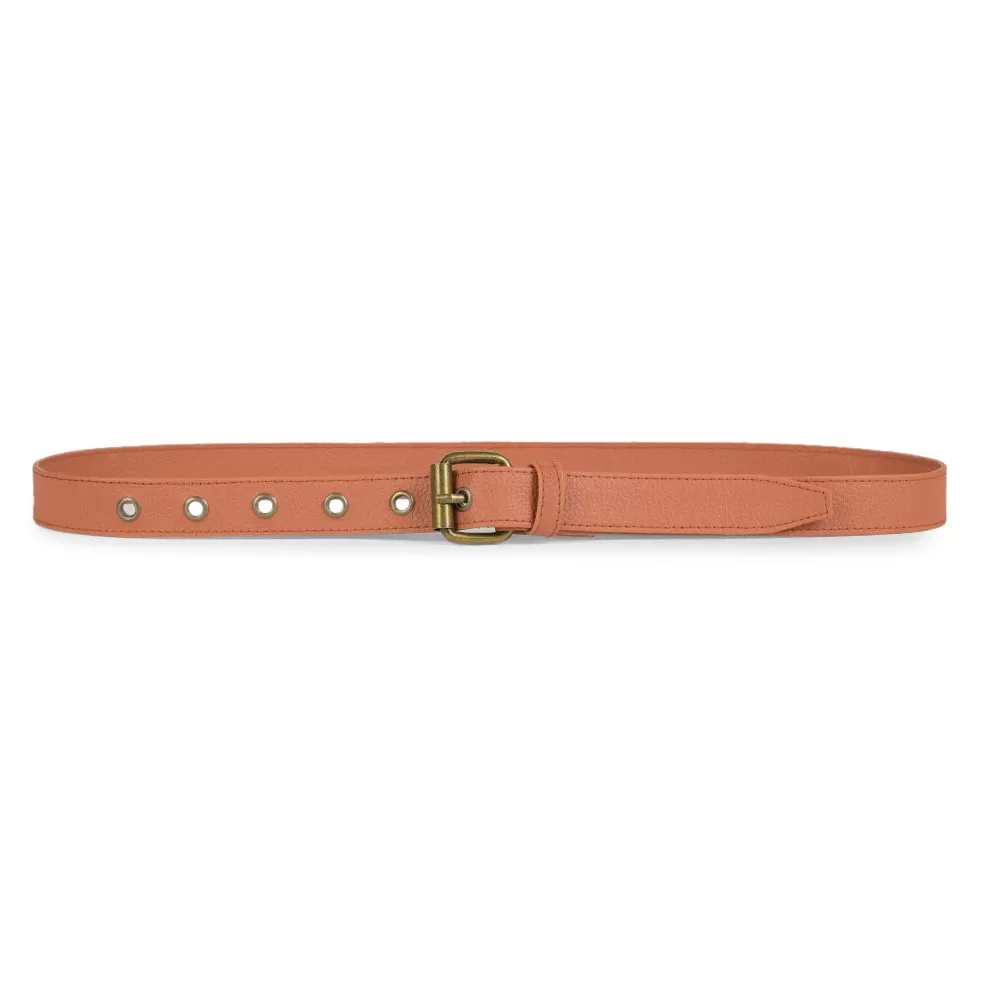 Tan Handcrafted Waist Belt Bag for women