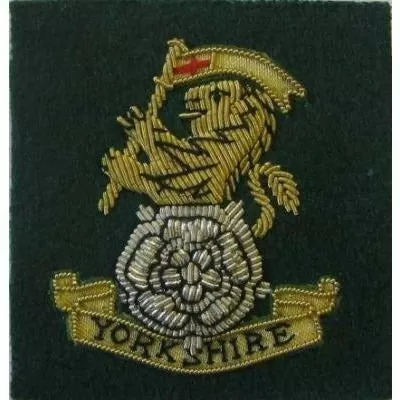 The Yorkshire Regiment Officers Beret badge