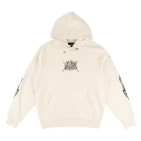 Tribe Embroidered Pigment-Dyed Hoodie