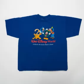 Vintage '00 Blue Walt Disney World Tee (L)