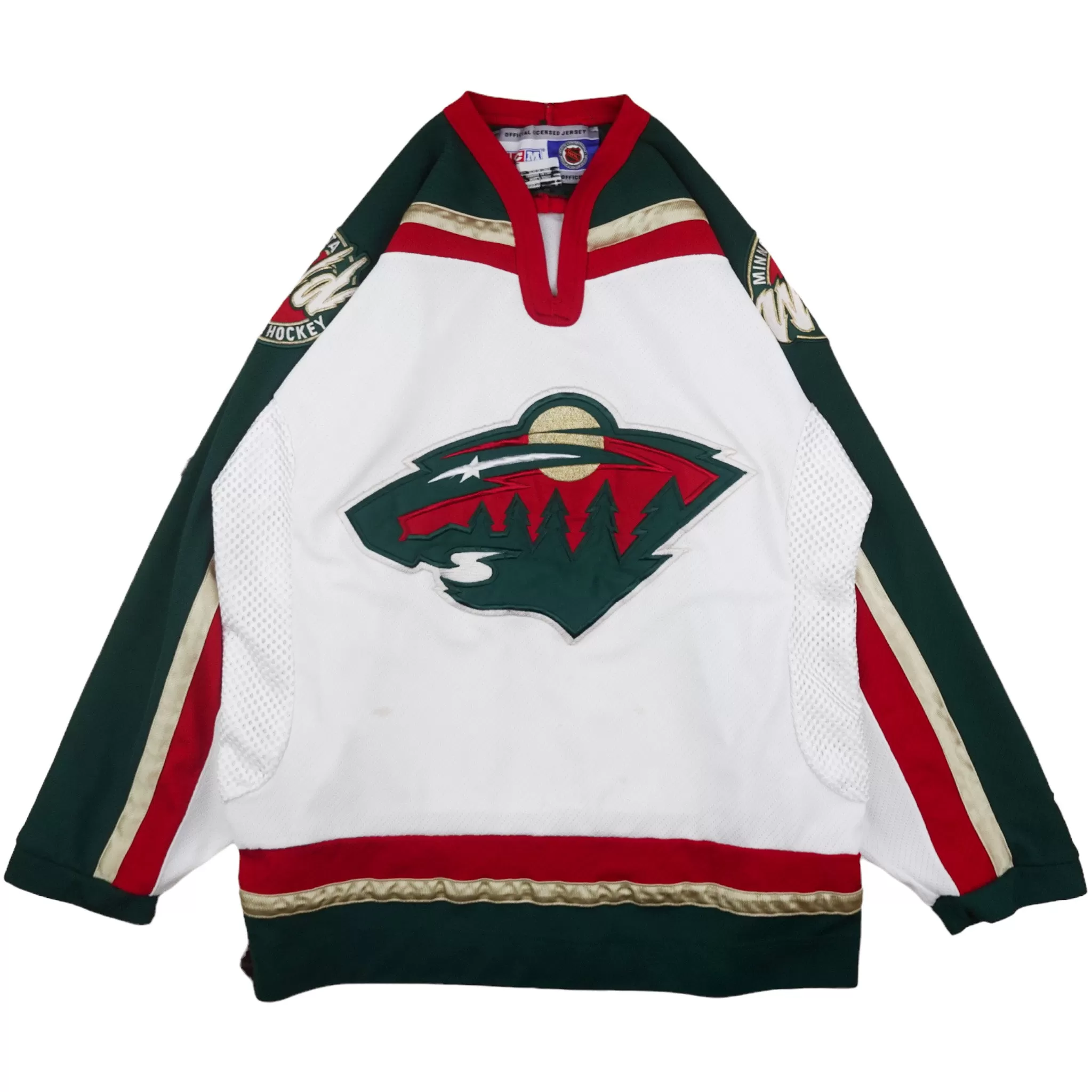 Vintage Minnesota Wild Hockey Jersey - L