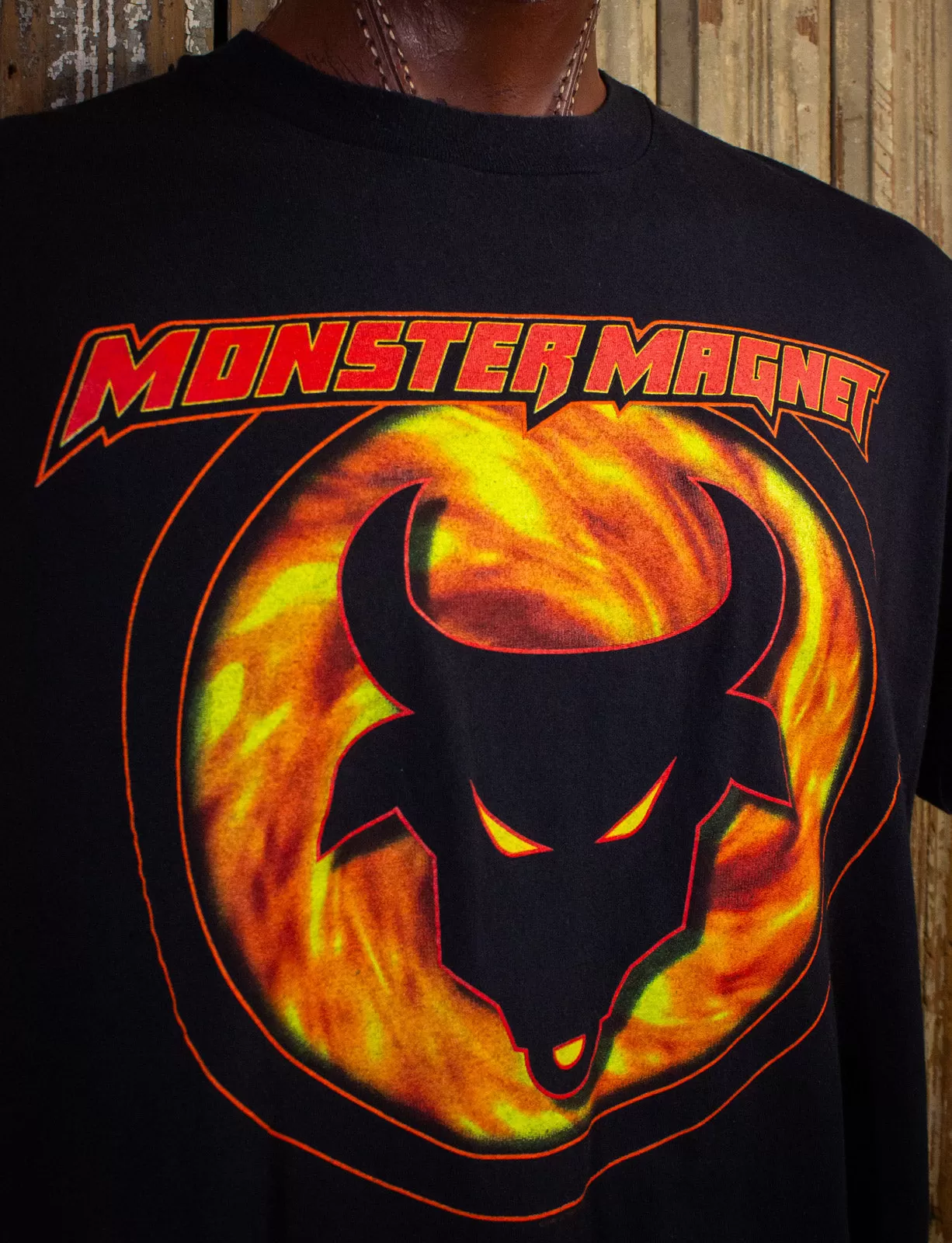 Vintage Monster Magnet Space Lord Concert T Shirt 1991 Black XL