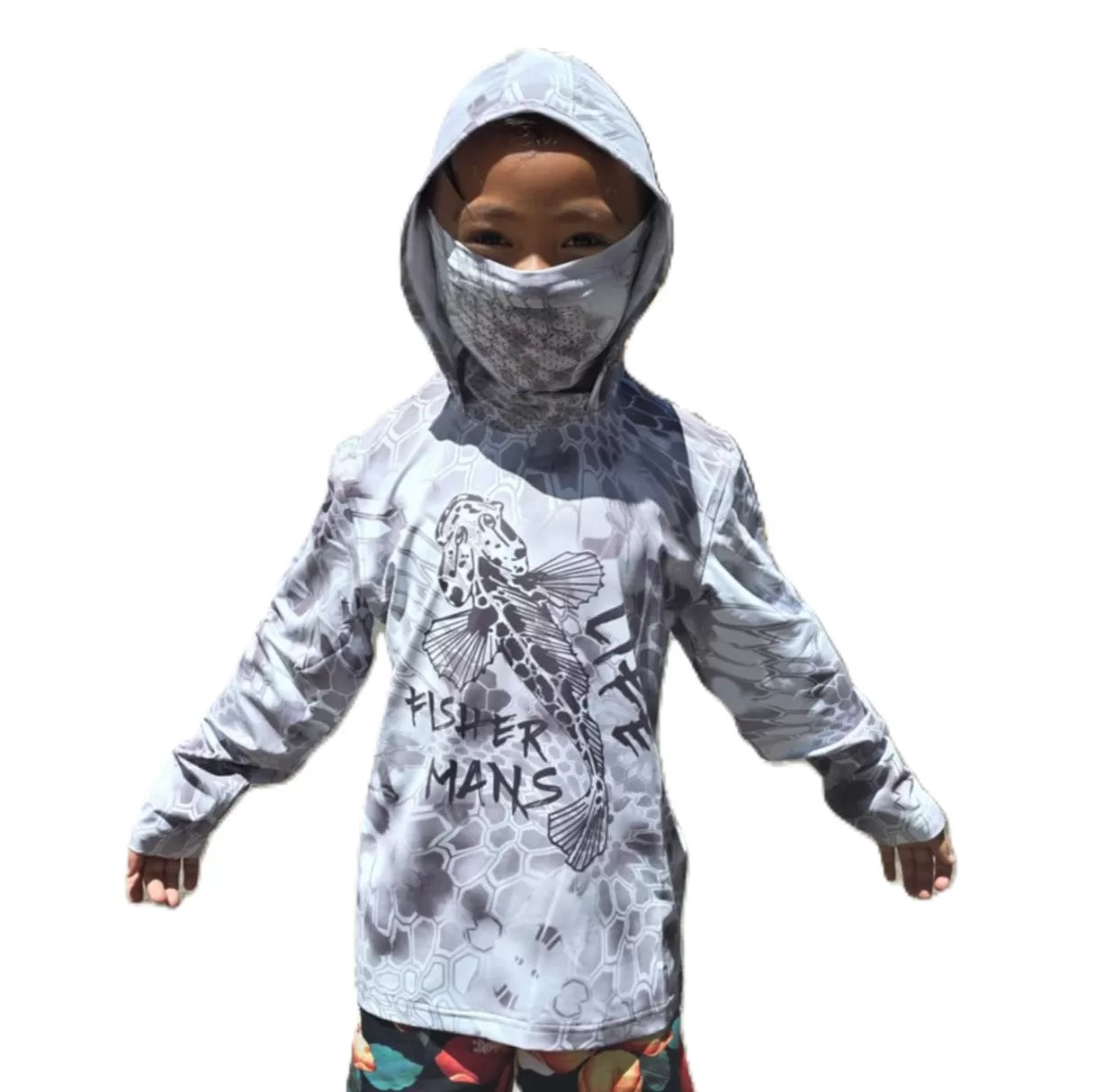 (YOUTH) UPF Sun Shirt with Mask (YOUTH)